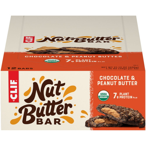 Clif Bar® Chocolate & Peanut Butter Nut Butter Bar 12-1.76 Oz. Bars